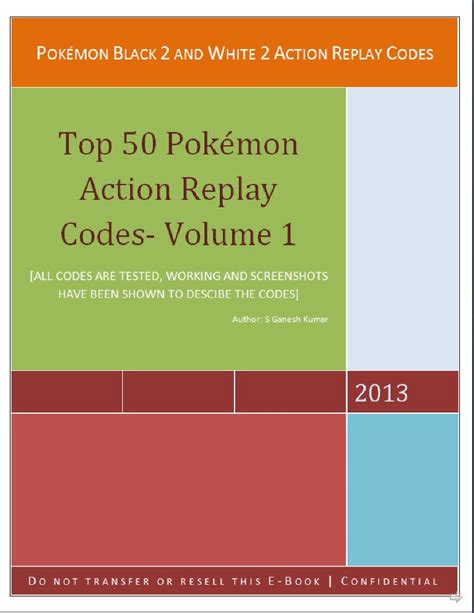 pokemon black 2 and white 2 action replay codes